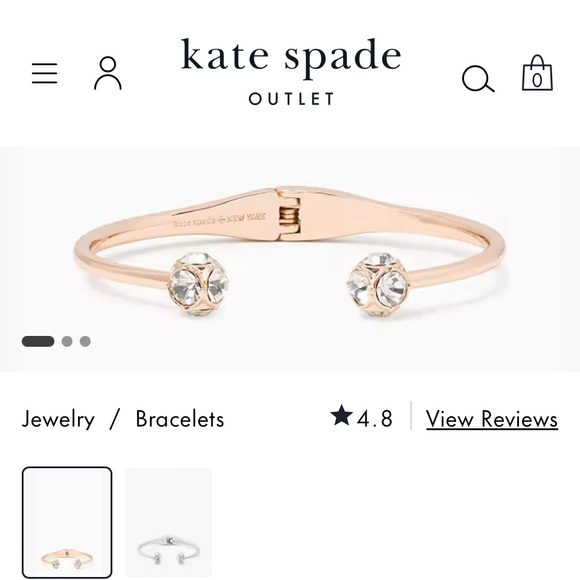 🆕 Kate Spade Lady Marmalade cuff bracelet - Picture 1 of 7